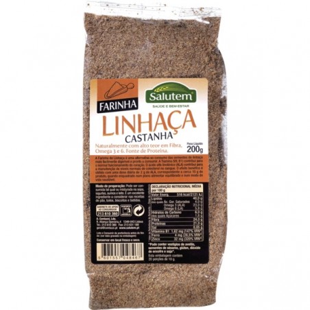 SALUTEM LINHACA CASTANHA 200G